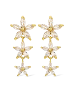 Clous d'oreilles - Golden Blossom