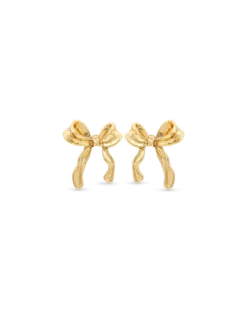 Clous d'oreilles - Golden Bows