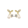 Clous d'oreilles - Golden Cherry
