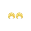 Clous d'oreilles - Golden Croissant