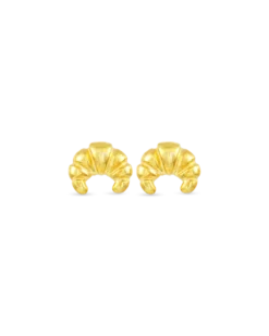 Clous d'oreilles - Golden Croissant