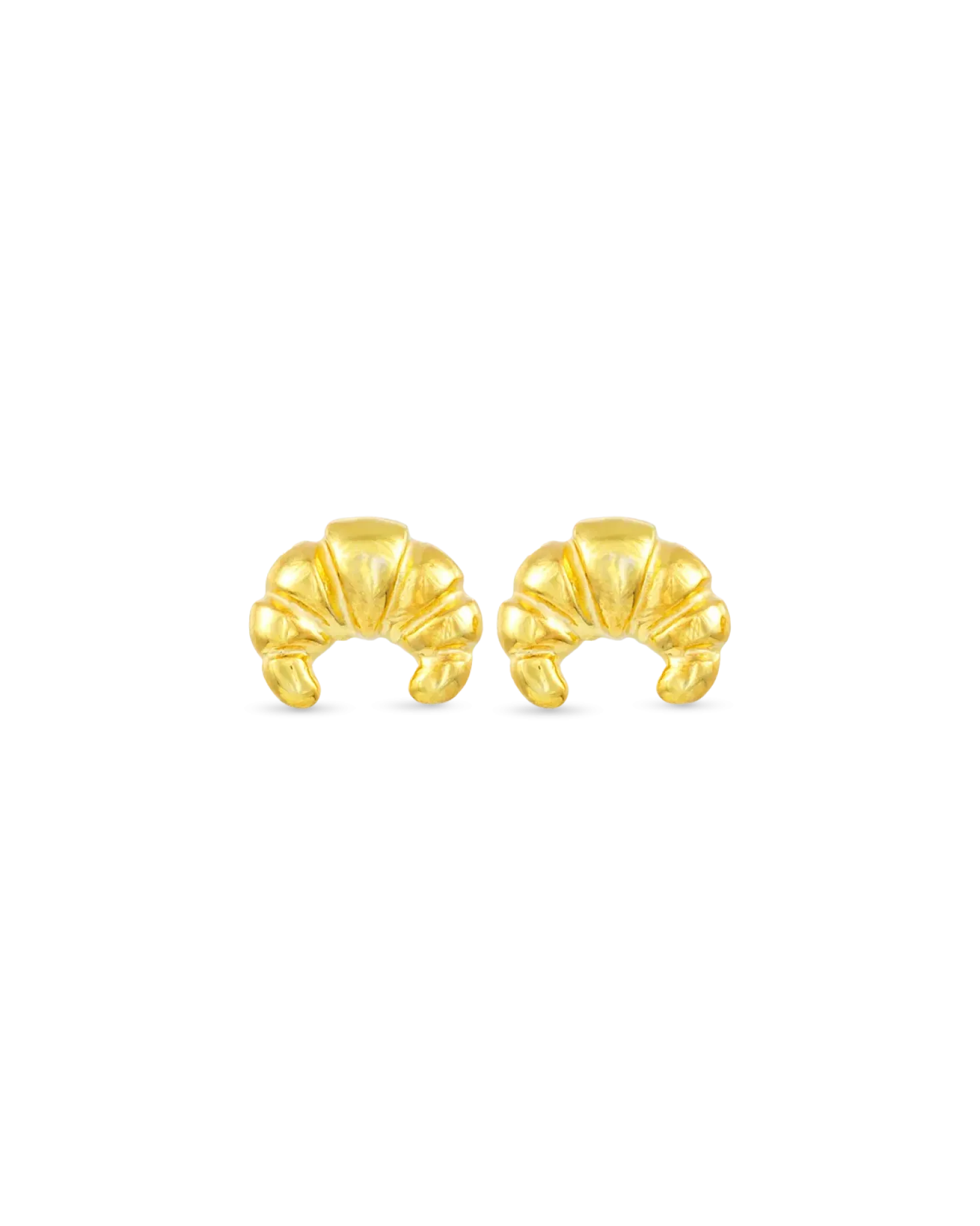 Clous d'oreilles - Golden Croissant