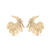Clous d'oreilles - Golden Feather