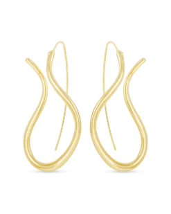Clous d'oreilles - Golden Flow