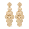 Clous d'oreilles - Golden Marquise