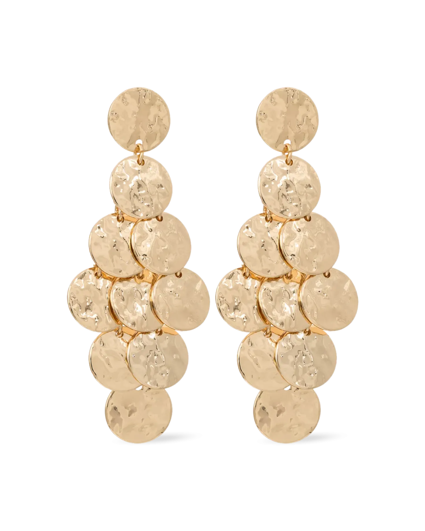 Clous d'oreilles - Golden Marquise
