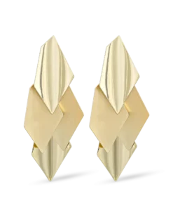 Clous d'oreilles - Golden Mirage