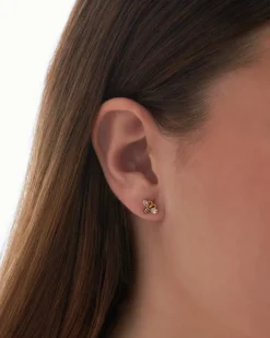 Clous d'oreilles - Golden Stitch