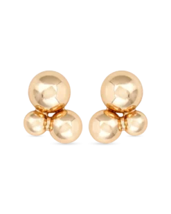 Clous d'oreilles - Golden Trio