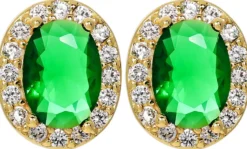 Clous d'oreilles - Green Princess
