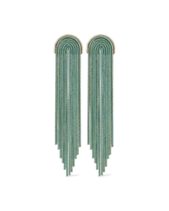Clous d’oreilles - Green Waterfall