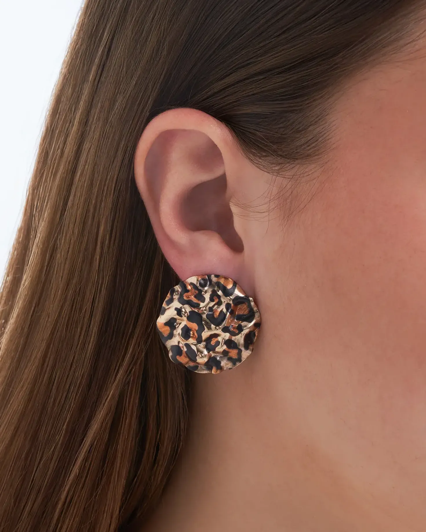 Clous d'oreilles - Hammered Leo