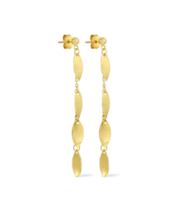 Clous d'oreilles - Leaf Charms