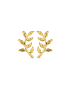 Clous d'oreilles - Lustrous Leaf