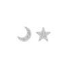 Clous d'oreilles - Moon Star