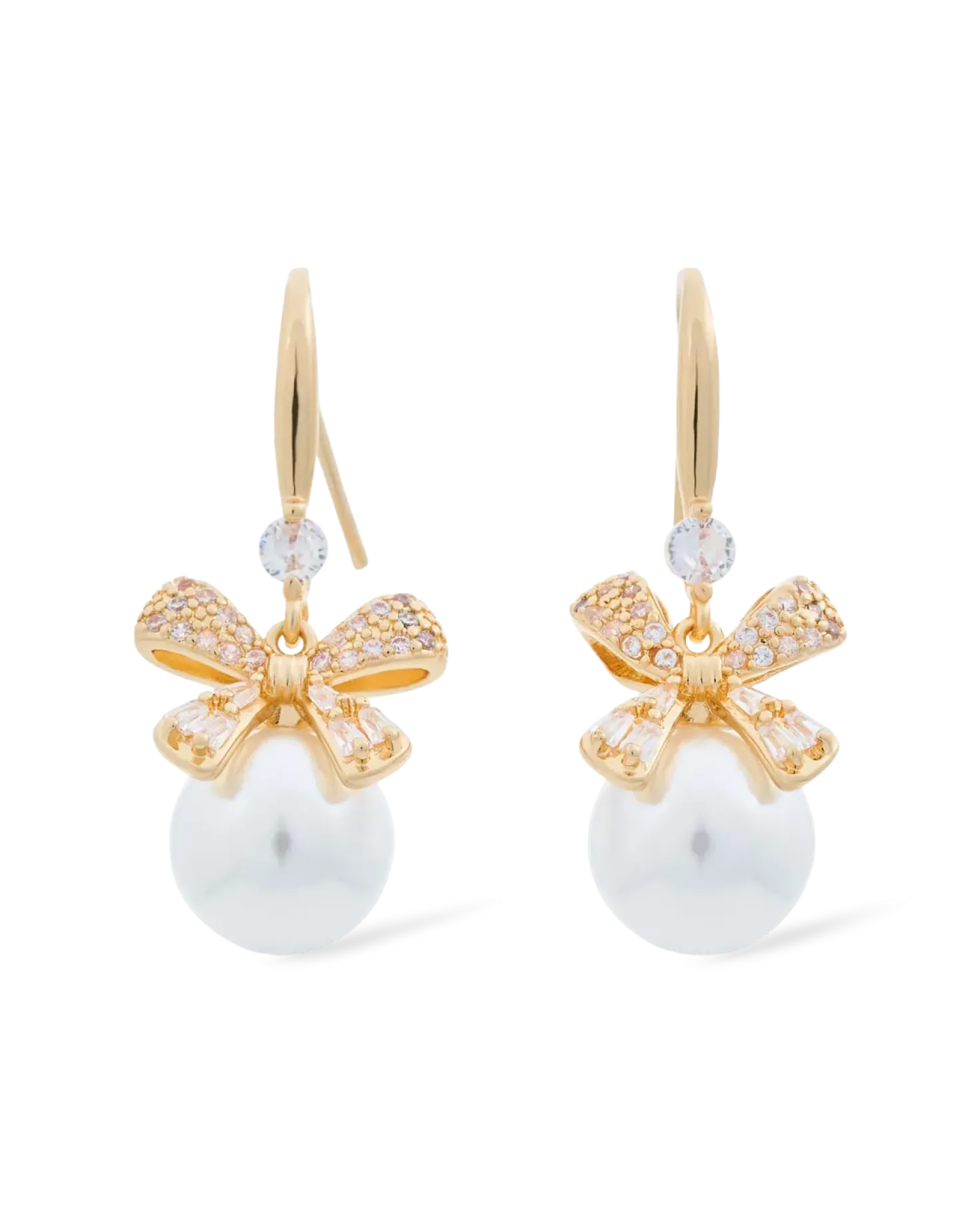 Clous d'oreilles - Pearl Bow