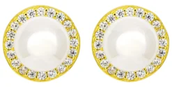 Clous d'oreilles - Pearl Halo
