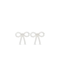 Clous d'oreilles - Pearly Bow