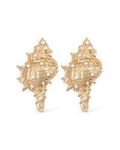 Clous d'oreilles - Pearly Shell