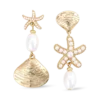 Clous d'oreilles - Pearly Shells