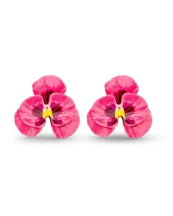 Clous d'oreilles - Pink Art