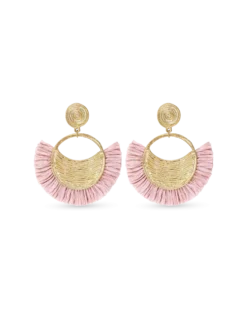 Clous d'oreilles - Pink Fan