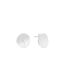Clous d'oreilles - Plain Silver