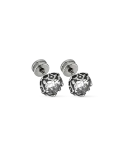 Clous d'oreilles pour homme - Dark Rose