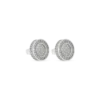 Clous d'oreilles pour homme - Zirconia Circle