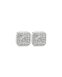 Clous d'oreilles pour homme - Zirconia Shapes