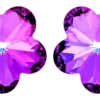 Clous d'oreilles - Purple Blossom