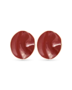 Clous d'oreilles - Red Circles