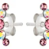 Clous d'oreilles - Rose Curve