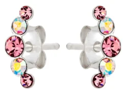 Clous d'oreilles - Rose Curve