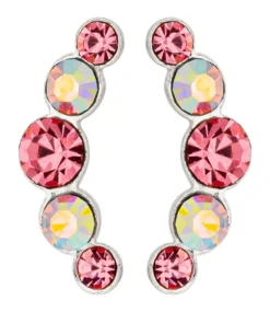 Clous d'oreilles - Rose Curve