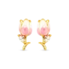 Clous d'oreilles - Rosy Tulip