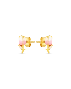 Clous d'oreilles - Rosy Tulip