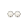 Clous d'oreilles - Round Pearls