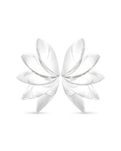 Clous d'oreilles - Silver Flowers