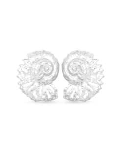 Clous d'oreilles - Silver Nautilus