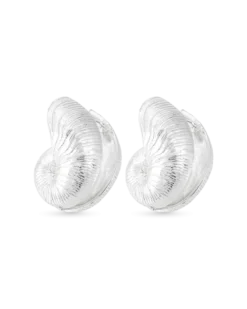 Clous d'oreilles - Silver Shells