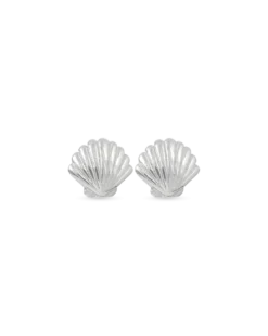 Clous d'oreilles - Silver Shell