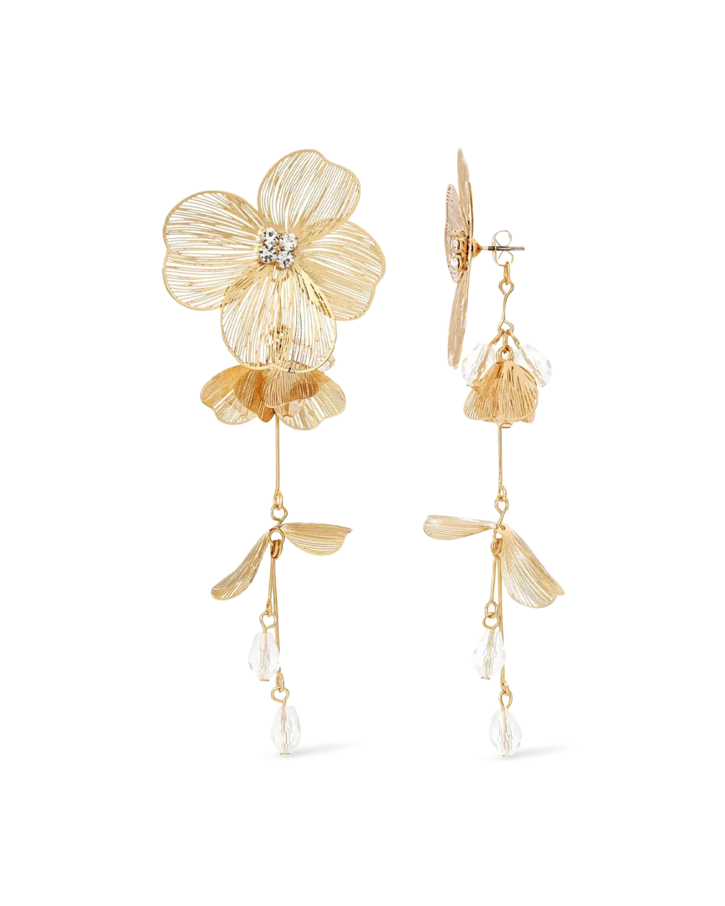 Clous d'oreilles - Statement Petals