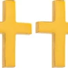 Clous d'oreilles - Steel Cross