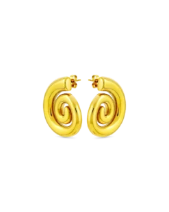 Clous d'oreilles - Steel Spiral