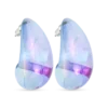 Clous d'oreilles - Transparent Blue