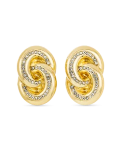 Clous d'oreilles - Twisted Crystals