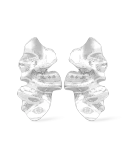 Clous d'oreilles - Waved Leaf