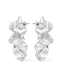 Clous d'oreilles - Waved Leaf