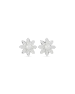 Clous d'oreilles - White Blossom
